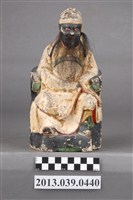 藏品(木刻水仙尊王神像)的圖片