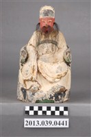 藏品(木刻水仙尊王神像)的圖片