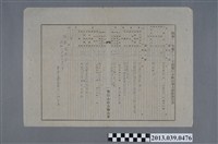 藏品(嘉南大圳組合〈昭和十四年度東番子寮區實行小組合歲入歲出豫算書〉)的圖片