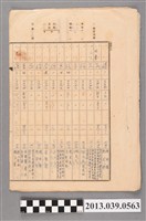 藏品(嘉南大圳組合工程報價文件)的圖片