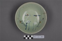 藏品(鳥紋綠釉碗)的圖片