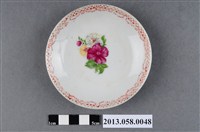 藏品(花卉紋碟)的圖片