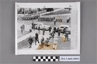 藏品(參與防禦合約簽署的代表抵達會場)的圖片