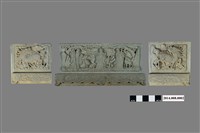 藏品(冥居建築構件案桌1組)的圖片