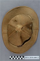 藏品(臺南師範學校防暑帽)的圖片