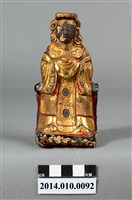 藏品(蔴荳社磚燒媽祖神像)的圖片