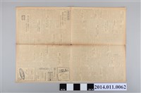 藏品(臺灣總督府出版《臺灣新聞報》昭和18年12月18日版)的圖片