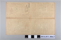 藏品(臺灣總督府出版《臺灣新聞報》昭和18年12月19日版)的圖片