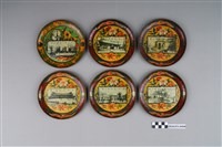 藏品(始政四十周年紀念臺灣博覽會紀念鐵盤)的圖片