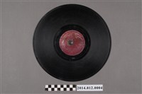 藏品(博友樂唱片公司出品編號「F(赤)503」《電影主題歌：人道/蝴蝶夢》蟲膠唱片)的圖片