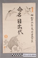 藏品(野口日出代命名紙)的圖片