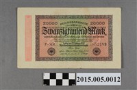 藏品(德意志國2萬馬克紙幣)的圖片