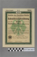 藏品(德意志國5千馬克債券)的圖片