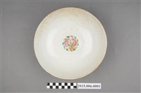 藏品(中國產清同治年製紅釉福壽雙全多子多孫大碗)的圖片