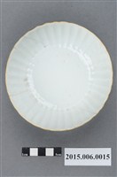 藏品(中國產清同治年製白釉紋碗)的圖片