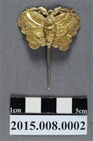 藏品(蝶形髮簪)的圖片