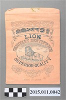 藏品(獅王牌牙粉包裝)的圖片