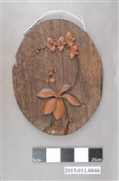 藏品(蘭花掛屏)的圖片