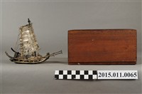 藏品(銀製竹舟號)的圖片