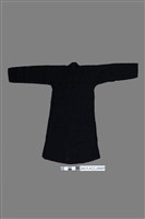 藏品(黑色鋪棉長衫)的圖片