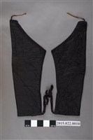 藏品(黑色棉質兩件式褲筒)的圖片