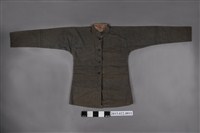 藏品(灰黑色西裝布西式長袖衫)的圖片