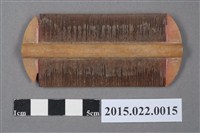 藏品(木質篦梳)的圖片