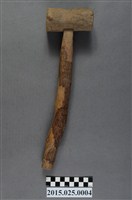 藏品(竹筏編織工具)的圖片