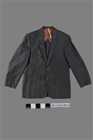 藏品(鐵灰色夏季西裝外套)的圖片