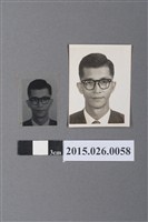 藏品(黃則修青壯年黑白大頭照組)的圖片