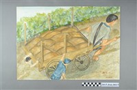 藏品(謝招治《學生與拖板車》)的圖片