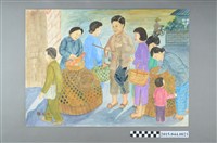 藏品(謝招治《雞販》)的圖片