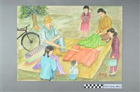 藏品(謝招治《賣布商人》)的圖片