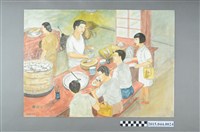 藏品(謝招治《古早時的早餐店》)的圖片