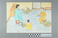 藏品(謝招治《家庭生活》)的圖片