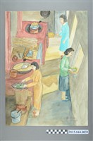 藏品(謝招治《長長的共用廚房》)的圖片