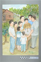 藏品(謝招治《玩輪盤遊戲》)的圖片