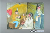 藏品(謝招治《後台》)的圖片