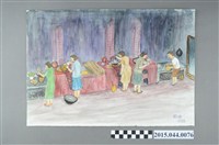 藏品(謝招治《公用廚房》)的圖片