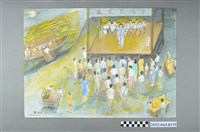 藏品(謝招治《河邊歌唱會》)的圖片