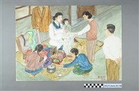 藏品(謝招治《待遣返的日僑》)的圖片