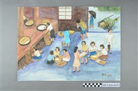 藏品(謝招治《屠宰場裡煮飯救災》)的圖片