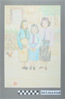 藏品(謝招治《畢業旅行日月潭》)的圖片