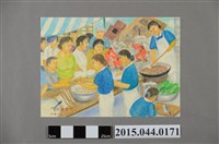 藏品(謝招治《九二一地震災民收容所》)的圖片