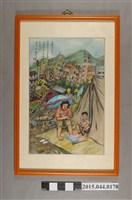 藏品(謝招治《九二一地震災民》)的圖片