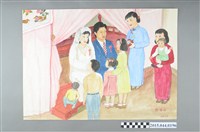 藏品(謝招治《新人入新房》)的圖片