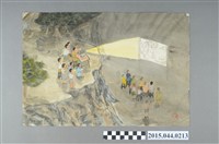 藏品(謝招治《痲瘋病院野外電影》)的圖片