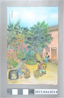 藏品(謝招治《黃家後園》)的圖片