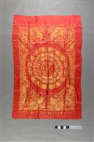 藏品(紅底金緹花龍鳳百子圖喜幛)的圖片