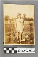 藏品(張星賢初次以學生代表身分參加「關東選手權大會」獨照)的圖片